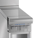 Imperial IHR-18SP Diamond Series Heavy Duty Spreader Cabinet, 18", open cabinet, bottom shelf, NSF