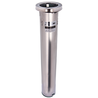 San Jamar C6200C Cup Dispenser, in-counter mountl, NSF