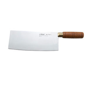 Winco 8 Chinese Cleaver with Wood Handle