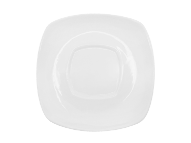 CAC China KSE-55 Kingsquare Saucer, 4-1/2"L x 4-1/2"W x 3/4"H, square