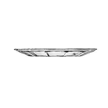 Libbey 15411, 7.5" Duratuff Gibraltar Glass Salad Dessert Plate