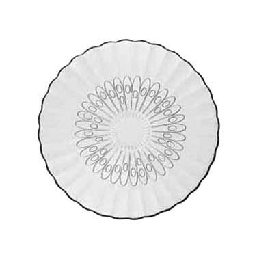Libbey 15500, 7.58" Duratuff Bouquet Glass Salad Plate