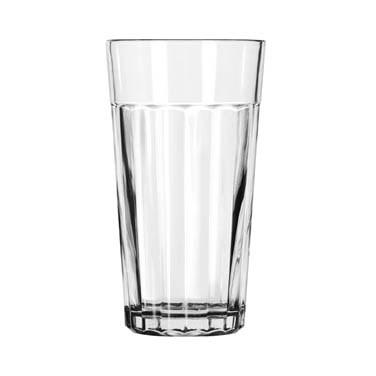 Libbey 15642, 16 oz. Paneled Cooler Glass