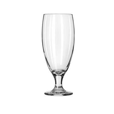 Libbey 3804-69292, 16 oz. Embassy Fizzazz Pilsner Glass - Nucleation Etching