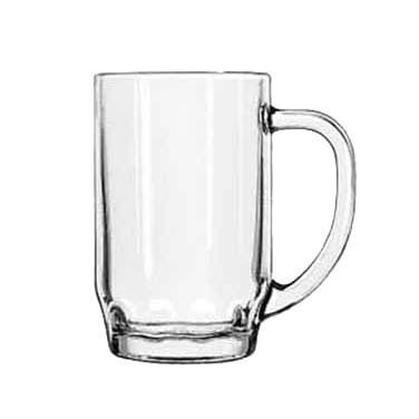 Libbey 5303, 19.5 oz. Glass Thumbprint Stein