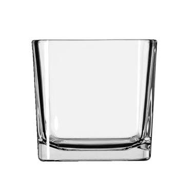 Libbey 5476, 22 oz. Cube Votive Holder / Condiment Jar
