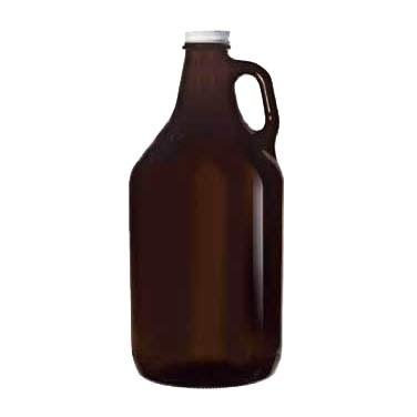 Libbey 70217, 64 oz. Customizable Amber Growler