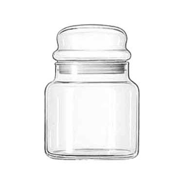 Libbey 70996 Safedge 22 oz. Storage Jar With Lid