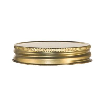Libbey 92136 Drinking Jar Lid For 16 oz. Jars, Gold, Metal