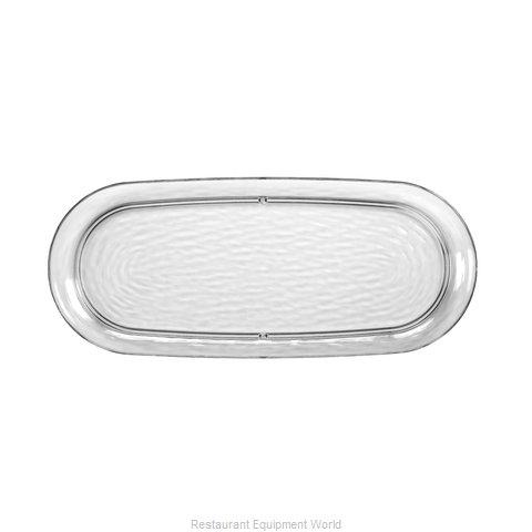 Libbey 92399 Infinium Wake 16 1/2" Tritan Plastic Appetizer Platter