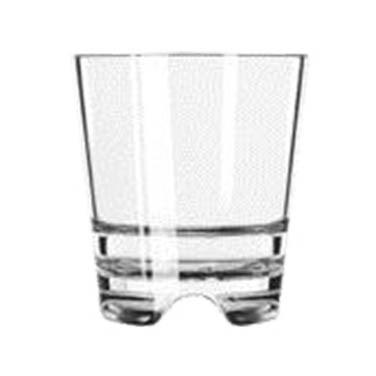 Libbey 92402 Infinium 8 oz. Stackable Tritan Plastic Rocks Glass