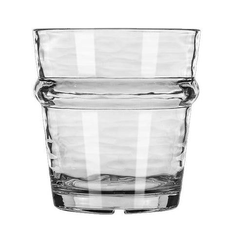 Libbey 92430 Infinium Wake 12 oz. Stackable Tritan Plastic Double Old Fashioned Glass