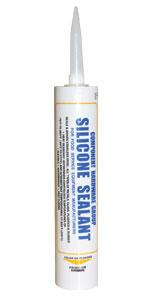 Component Hardware M90-1012 Silicone Sealant - 10.3 oz., Aluminum