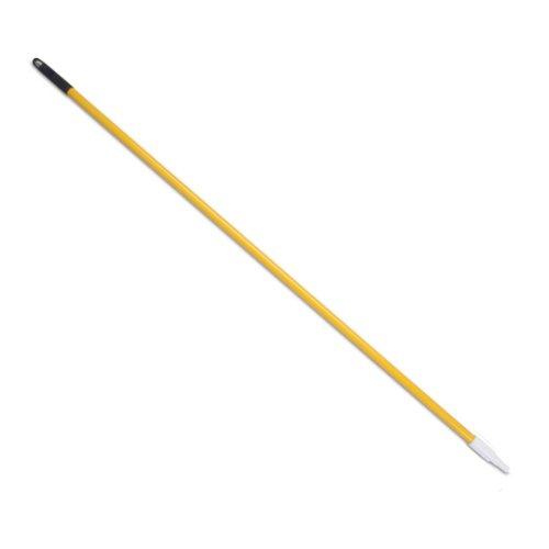 Malish 50460 Yellow 60" Threaded Fiberglass Handle