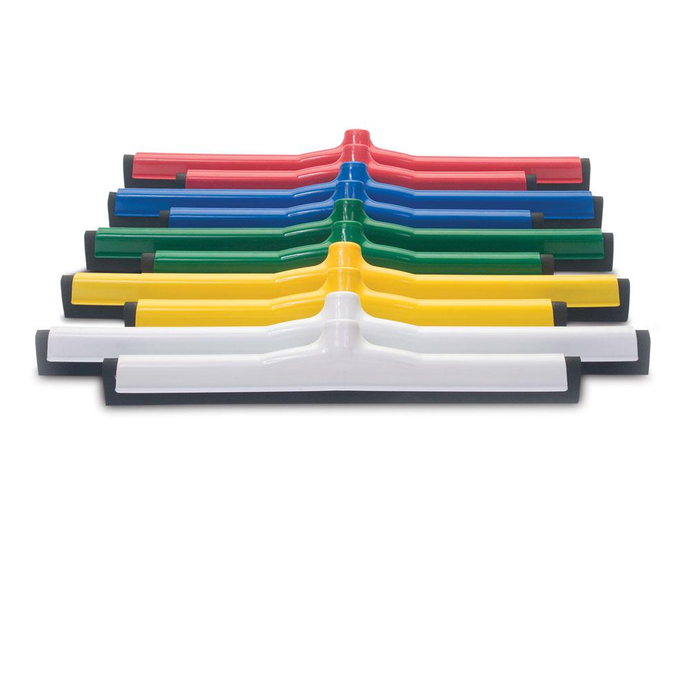 Malish 5724R 24" Squeegee, Red Plastic Framed Squeegees