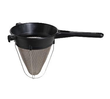 Matfer 017360 Exoglass Bouillon Strainer,  8" One-Piece Composite Material Body & Handle