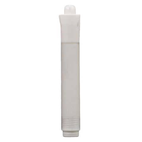 Winco MBM-W Marker, 12g ink capacity, 1/4" bullet point, neon white