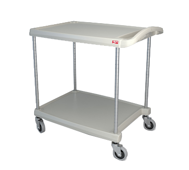Metro MY2030-24G Gray Utility Cart - 24" x 34"