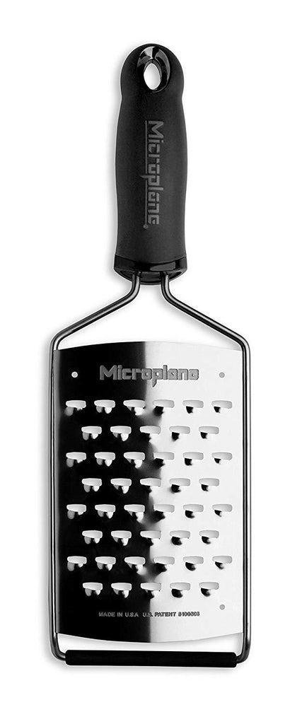 Microplane 45011 Gourmet Series Ultra Coarse Grater, Black