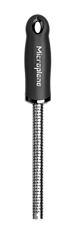 Microplane 46016 Premium Classic Spice Rasp Grater, Black