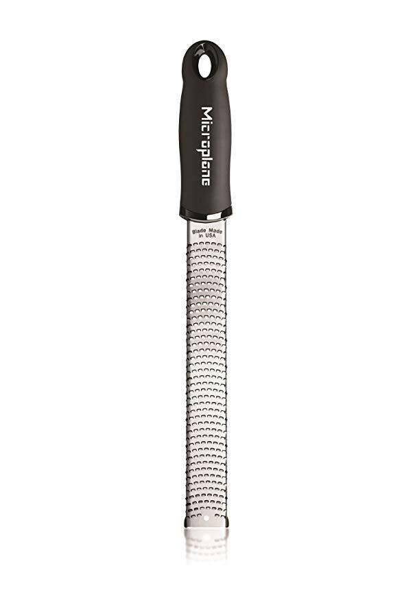 Microplane 46020 Premium Classic Series Zester/Grater, Black