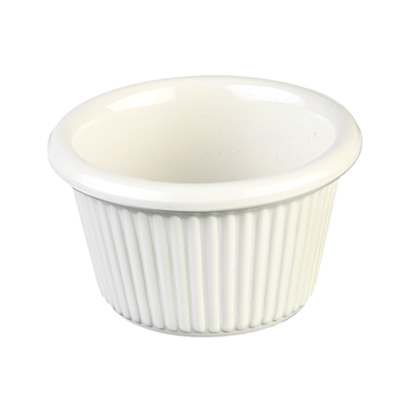 Thunder Group ML507B 1-1/2 oz. Fluted Melamine Ramekin