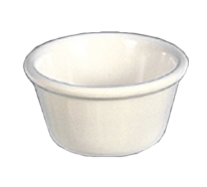 Thunder Group ML538B Bone 4 oz. Smooth Melamine Ramekin