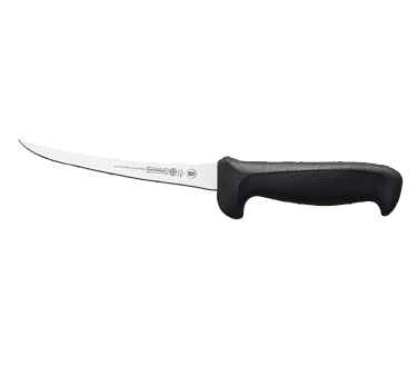 Mundial 5608-6 PR RF Boning Knife - 6", Curved Flexible, Antimicrobial High Carbon/No Stain Blade
