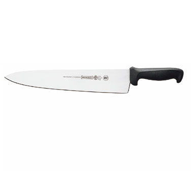 Mundial 5610-12 PR RF Cooks Knife 12"L x 2-1/2"W, Antimicrobial High Carbon/No Stain Blade