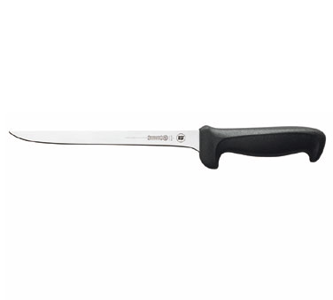 Mundial 5614-8 PR RF Fillet Knife 8" Narrow Stiff, Antimicrobial High Carbon/No Stain Blade