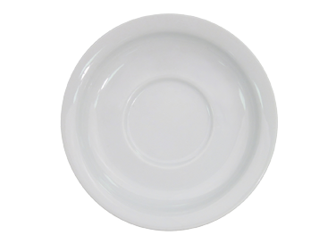 CAC China NCN-2 Clinton Saucer, 5-5/8" dia. x 3/4"H, round, narrow rim