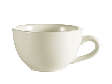 CAC China NRC-1 NRC Coffee Cup, 7 oz., 3-3/4" dia. x 2-1/2"H, round, short, narrow rim