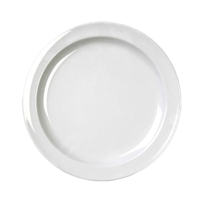Thunder Group NS105W Nustone White 5-1/2" Melamine Plate