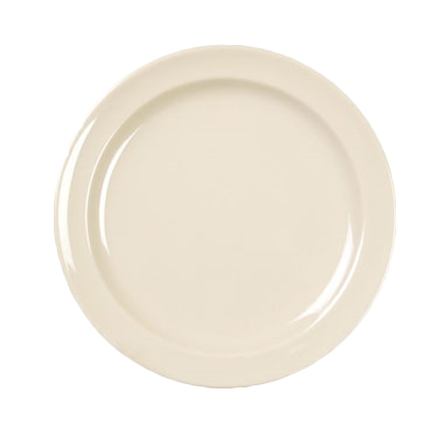 Thunder Group NS107T Nustone Tan 7-1/4" Narrow Rim Melamine Plate