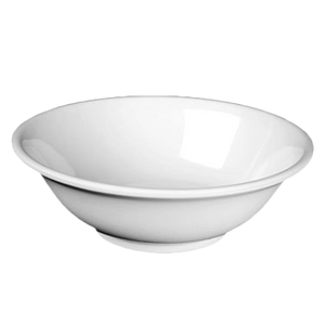 Thunder Group NS5060W NuStone White 22 oz. Melamine Bowl