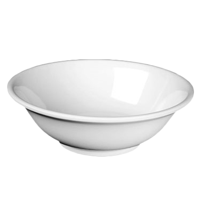 Thunder Group NS5085W NuStone White 70 Oz. Melamine Serving Bowl