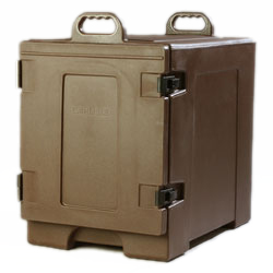 Carlisle PC300N01 Cateraide™ Insulated Food Carrier, Polyethylene, Brown, NSF