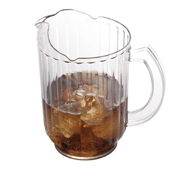 Cambro PE600CW135 60 Oz. Pitcher, Plastic Clear, NSF