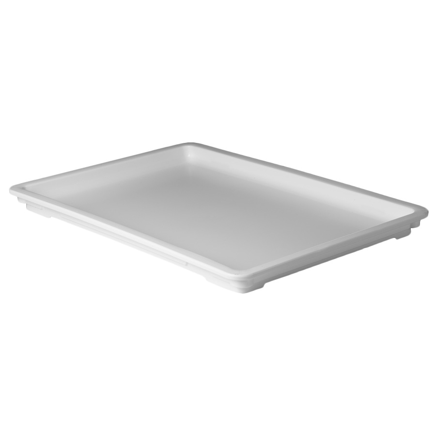 Winco PL-36NC Cover, for PL-3N & PL-6N, rectangular, BPA free, polypropylene, white, NSF