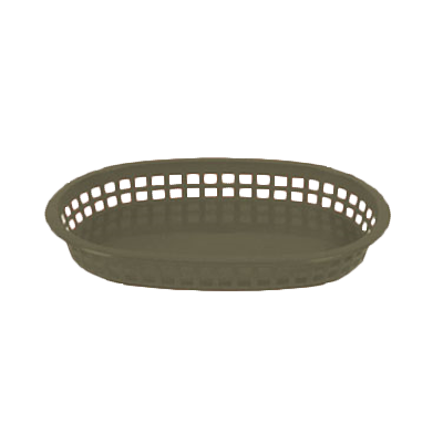 Thunder Group PLBK1034B Fast Food Basket 10-3/4" Oblong, Brown