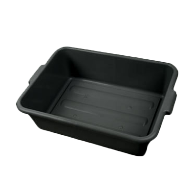 Thunder Group PLBT007B Bus Box 5" Polyethylene, Black