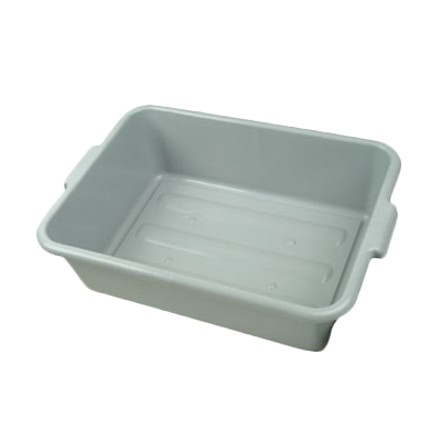 Thunder Group PLBT007G Bus Box 7" Polyethylene, Gray