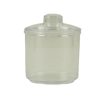 Thunder Group PLCJ007 Condiment Jar, 7 oz. capacity, with cover, plastic