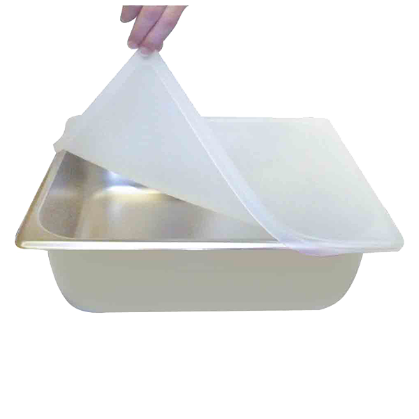 Thunder Group PLFS7160 Hi Heat Silicon Flexsil Lid 1/6 Size Pan
