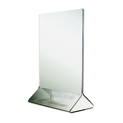 Thunder Group PLMH002 Table Card Holder 4" x 6" Acrylic, Clear