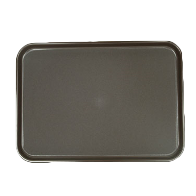 Thunder Group PLRT1612 Serving Tray, rectangular, 16" x 12", textured surface, slip resistant, ABS-plastic, black
