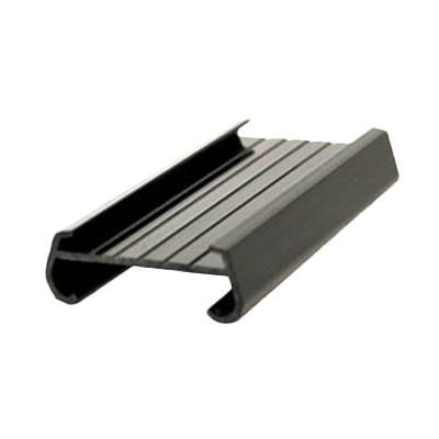 Thunder Group PLSL003BK Shelf Label, 3", plastic, black (4 pcs/pack)