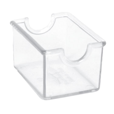 Thunder Group PLSP032CLA Sugar Packet Holder, rectangular, plastic, clear