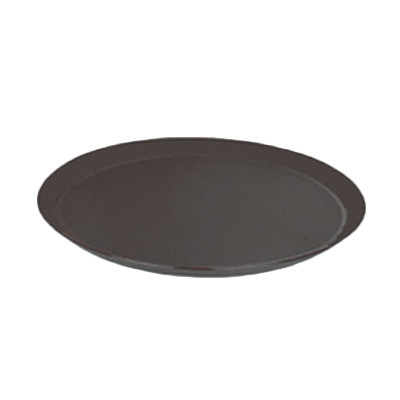 Thunder Group PLST1100BL 11" Round Tray, Black, NSF