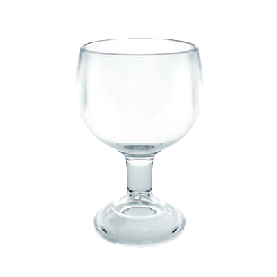 Thunder Group PLTHSN024C Schooner, 24 oz., 7-1/4"H, polycarbonate, clear